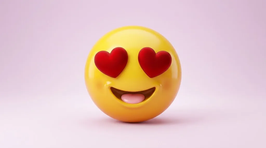 What Does Hearts Face Emoji Mean?
