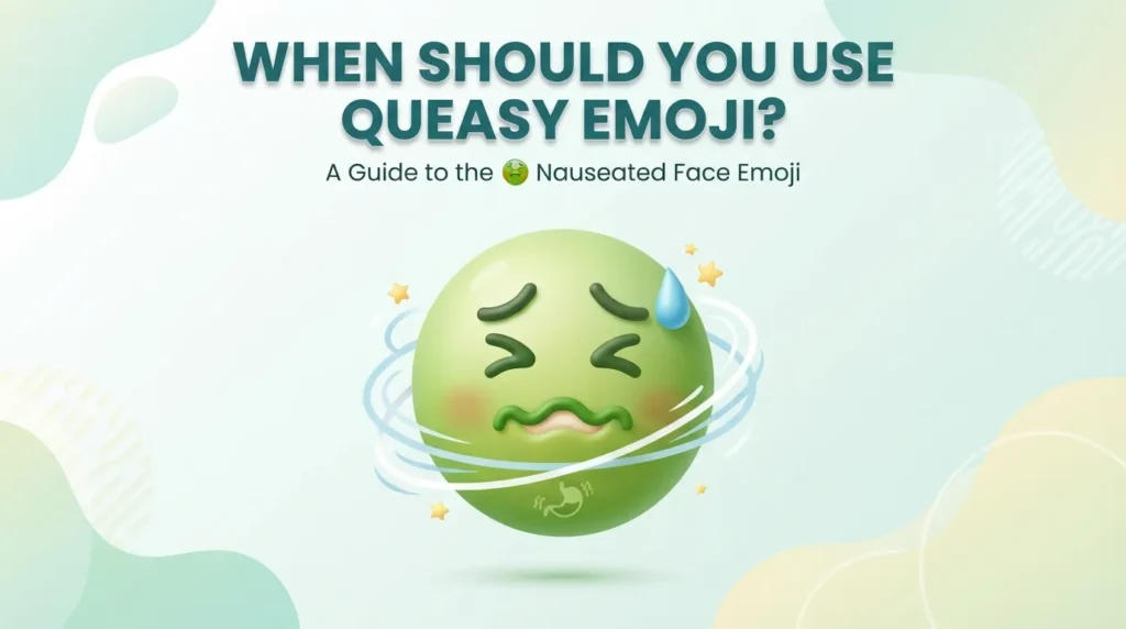 When Should You Use Queasy Emoji?