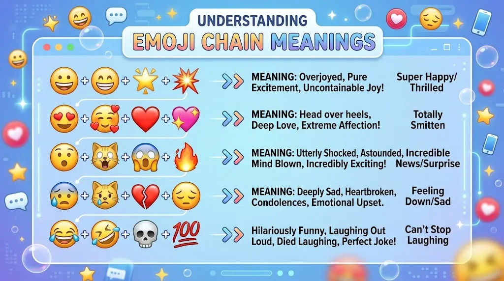 Emoji Chain Meaning